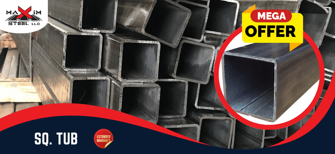 Logo corporativo de Maxim Steel LLC – Empresa de Construcción e Ingeniería