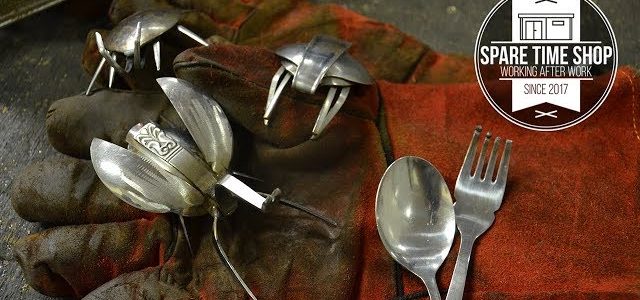 Cucharas de acero soldadas: proceso de soldadura de 2 cucharas paso a paso